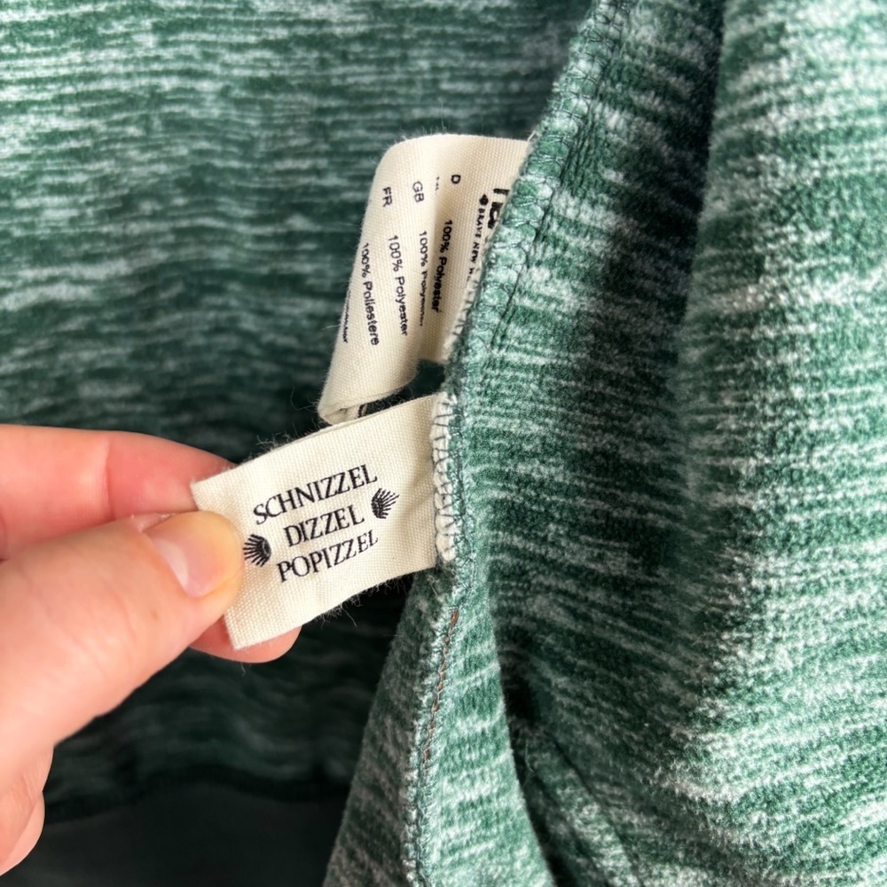 Naketano Women’s Green Fleece Hooded Jacket Sz XS - Picture 10 of 13